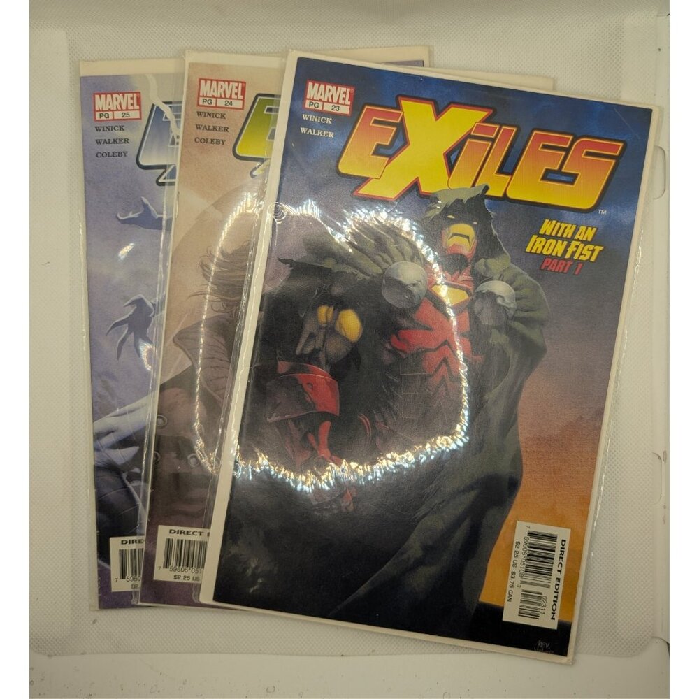 Exiles #23 2003 First Print 1st Tony Stark as Dr Doom Set 23 thru 25 - Picture 7 of 7